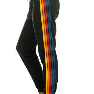 Aviator Nation 5 stripe sweatpants - size S